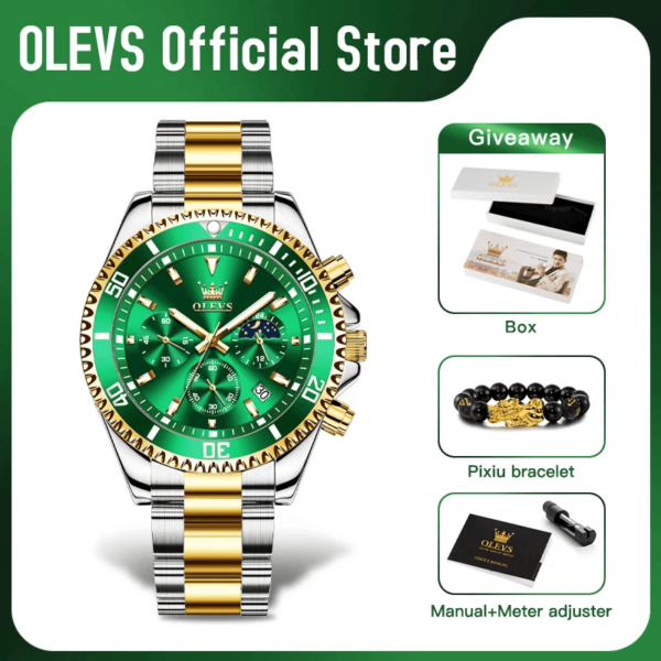 OLEVS 2870 Men's Luxury Chronograph Watch