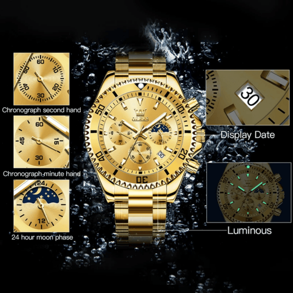 OLEVS 2870 Men's Luxury Chronograph Watch - Image 5