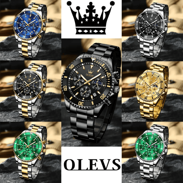 OLEVS 2870 Men's Luxury Chronograph Watch - Image 6