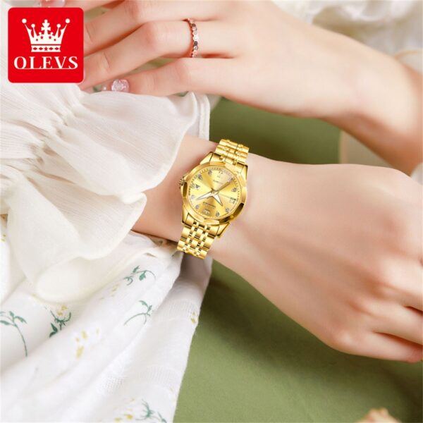 OLEVS 9982 Women's Watches Full Automatic Mechanical Movement - Image 4