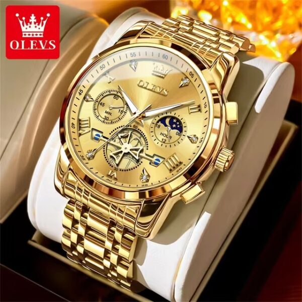 OLEVS 2856 Men's Classic Quartz Watch - Image 10