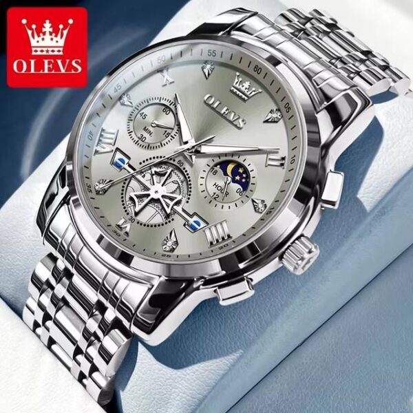 OLEVS 2856 Men's Classic Quartz Watch - Image 12